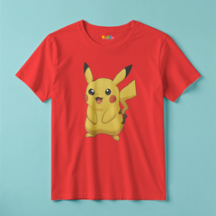 Pikachu Electric Kids Anime T-Shirt for Girls