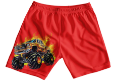 Monster Truck Boys Shorts