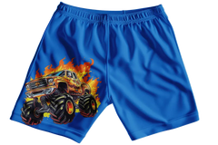 Monster Truck Boys Shorts