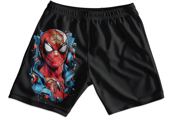Spider-Man Face Boys Shorts