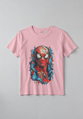 Spiderman Face Kids Superhero T-Shirt for Boys and Girls -  Spiderman Face Kids Superhero T-Shirt for Boys & Girls -  Kiddo.pk