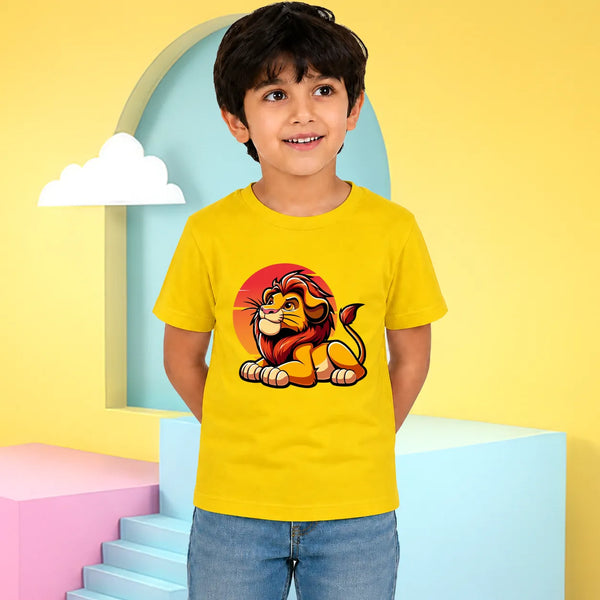 King Lion Jungle T-Shirt For Boys