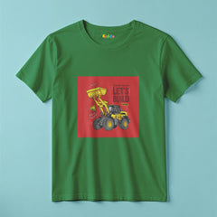 Little Builder Dozer T-Shirt For Boys