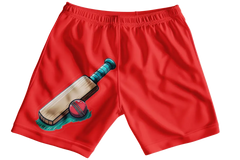 Cricket Bat & Ball Boys Shorts