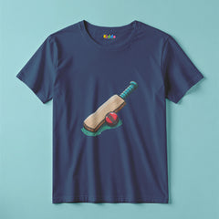 Bat Ball Champion Graphic T-Shirt For Boys