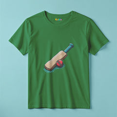 Bat Ball Champion Graphic T-Shirt For Boys