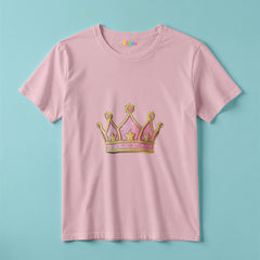 Crown Graphic T-Shirt for Girls