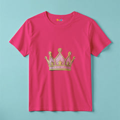 Crown Graphic T-Shirt for Girls