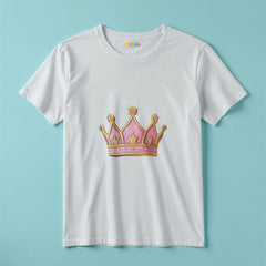 Crown Graphic T-Shirt for Girls