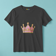 Crown Graphic T-Shirt for Girls