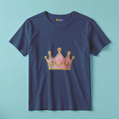 Crown Graphic T-Shirt for Girls