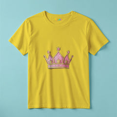 Crown Graphic T-Shirt for Girls