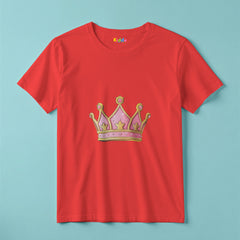 Crown Graphic T-Shirt for Girls