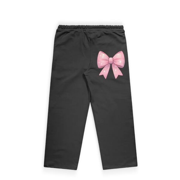 Pink Bow Girls Trouser
