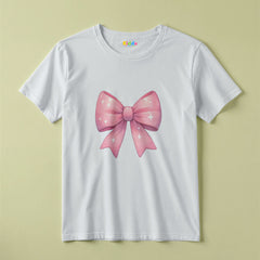 Bow Graphic T-Shirt for Girls