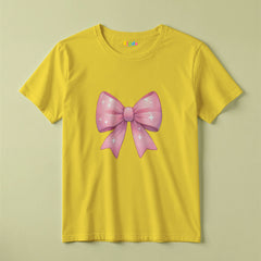Bow Graphic T-Shirt for Girls
