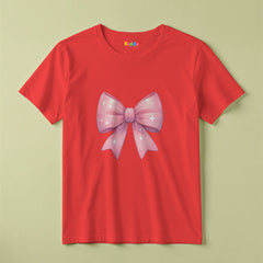 Bow Graphic T-Shirt for Girls