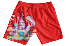 Fairytale Castle Girls Shorts