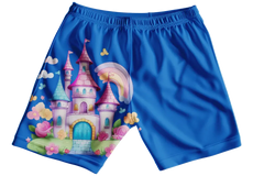 Fairytale Castle Girls Shorts