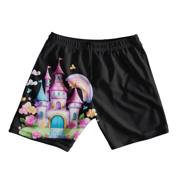 Fairytale Castle Girls Shorts