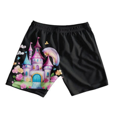 Fairytale Castle Girls Shorts