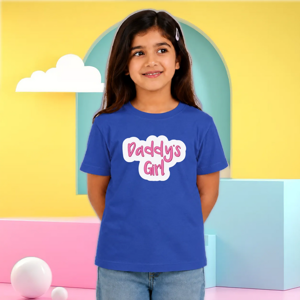 Daddy’s Girl Cute Graphic T-Shirt for Girls