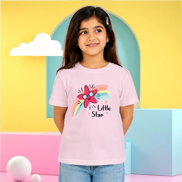 Twinkle Star Kids Graphic T-Shirt for Girls