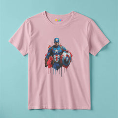Captain America Shield Kids Graphic T-Shirt for Boys