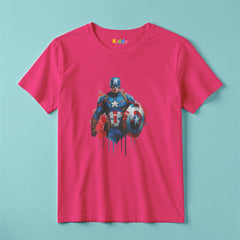Captain America Shield Kids Graphic T-Shirt for Boys