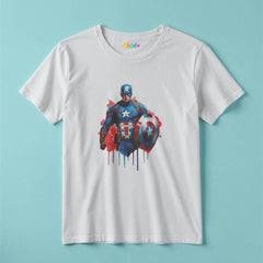 Captain America Shield Kids Graphic T-Shirt for Boys