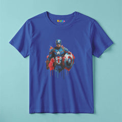 Captain America Shield Kids Graphic T-Shirt for Boys