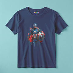 Captain America Shield Kids Graphic T-Shirt for Boys