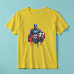 Captain America Shield Kids Graphic T-Shirt for Boys