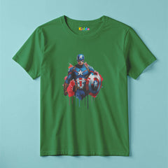 Captain America Shield Kids Graphic T-Shirt for Boys