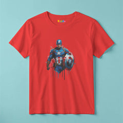 Captain America Shield Kids Graphic T-Shirt for Boys