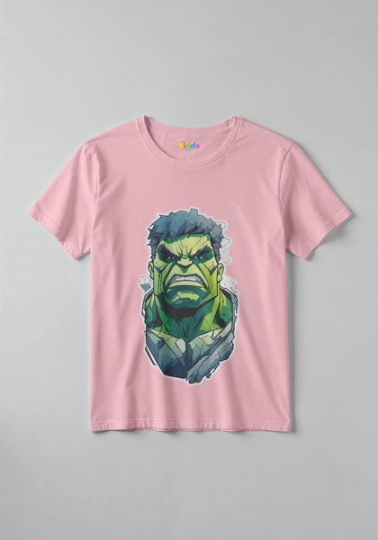 -  Hulk Smash Kids Superhero T-Shirt for Boys -  Kiddo.pk