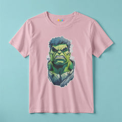 Hulk Art Graphics Kids Superhero T-Shirt for Boys