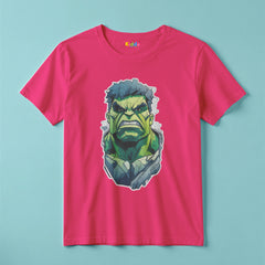 Hulk Art Graphics Kids Superhero T-Shirt for Boys