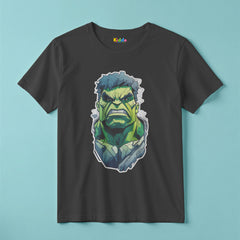 Hulk Art Graphics Kids Superhero T-Shirt for Boys