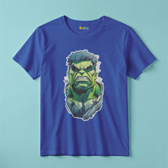 Hulk Art Graphics Kids Superhero T-Shirt for Boys