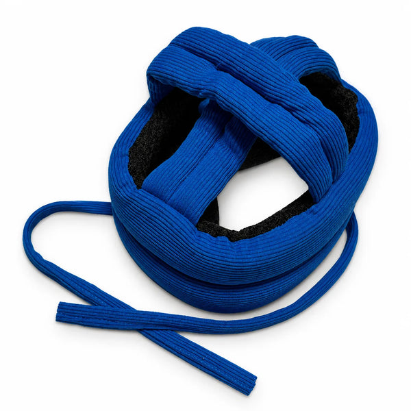 Newborn Blue Ribbed Head Set