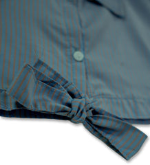 Kids Shirt & Shorts Co-ord Set – Blue & Sea Green