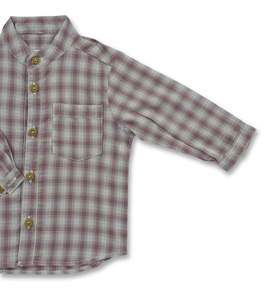 -  Kids Red Check Cotton Shirt – Casual Everyday Wear -  Kiddo Retail