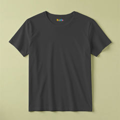 Kids Solid Cotton T-Shirt | Soft, Comfortable & Everyday Wear Tee