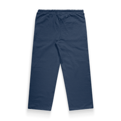 -  Kids Solid Color Cotton Trousers For Boys & Girls -  Kiddo Retail