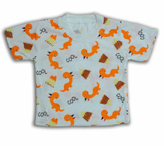 Kids Dinosaur Print Cotton Outfit – Fun Everyday Wear