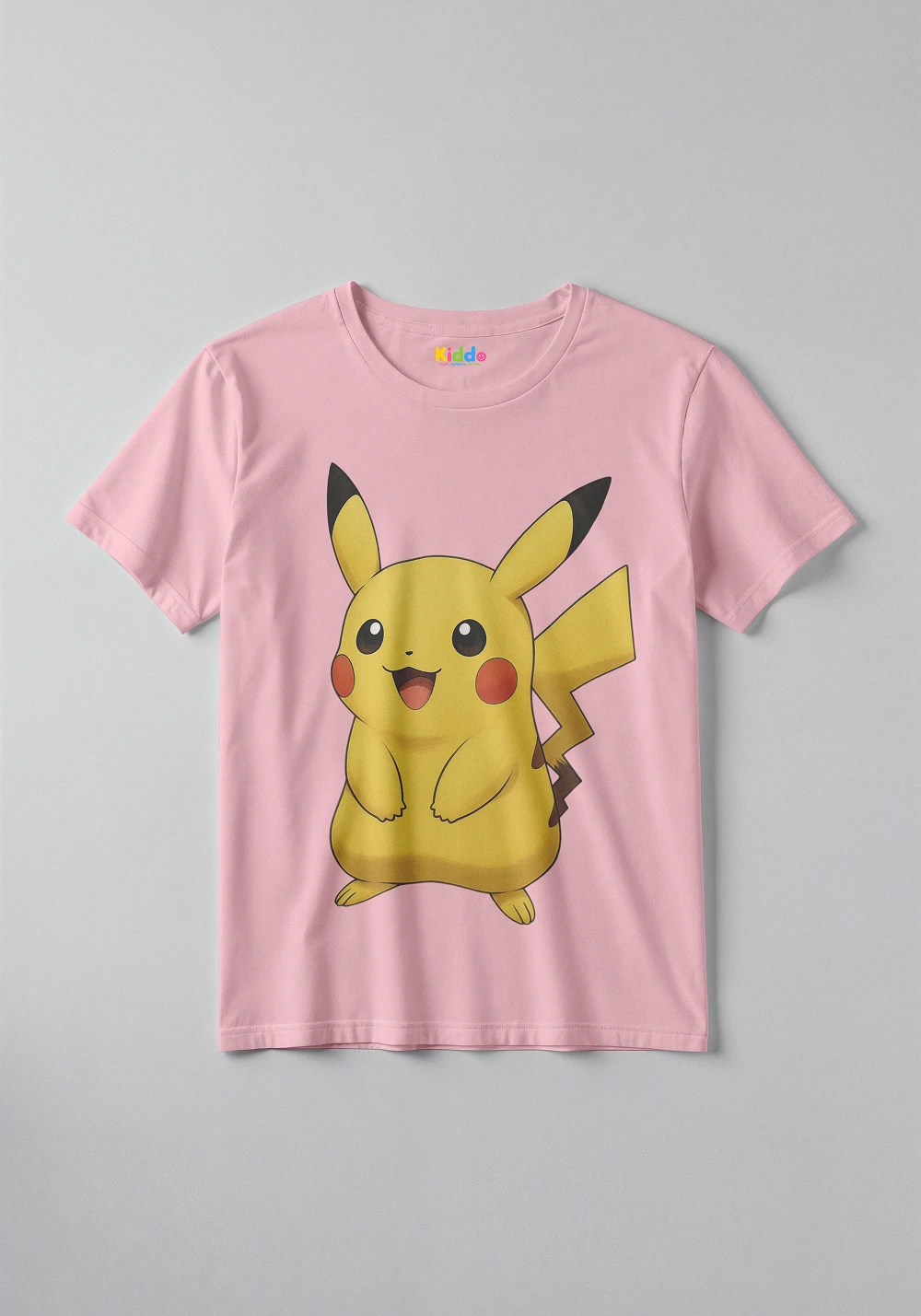 Pikachu Electric Kids Anime T-Shirt for Boys and Girls