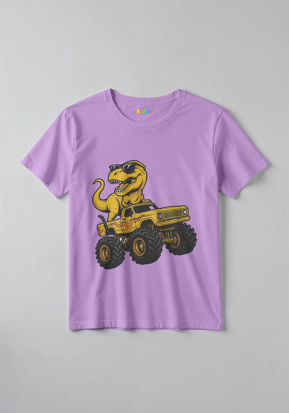 Dinosaur Vehicle Adventure Kids T-Shirt – Fun Cartoon Graphic Tee for Boys & Girls - Image 5