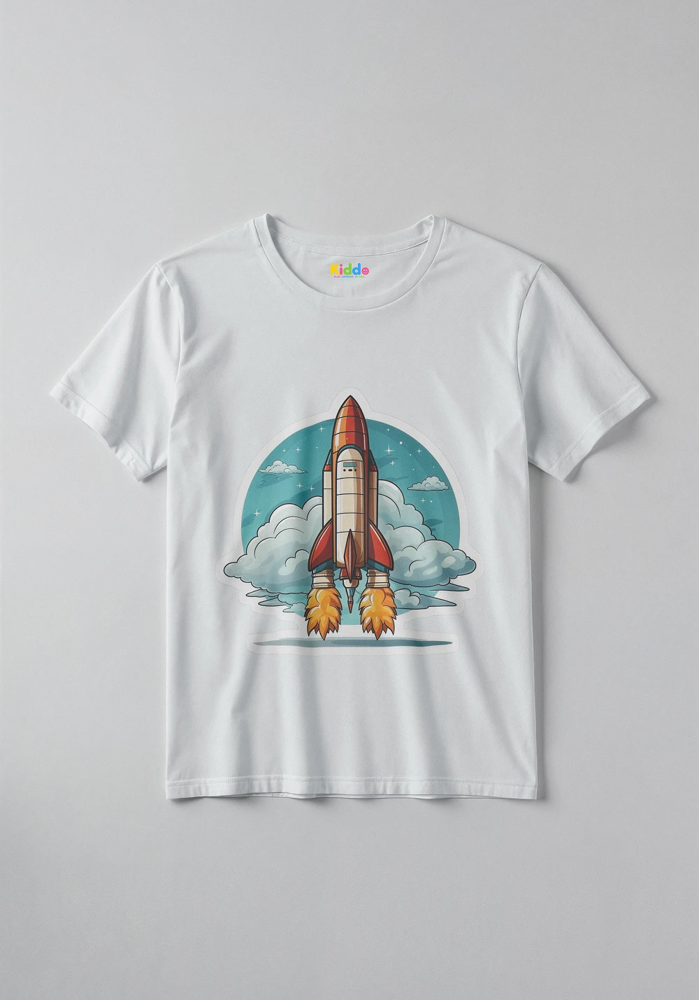 Space Rocket Kids Adventure Tee – Kids Graphic T-Shirts for Boys and Girls - Image 3