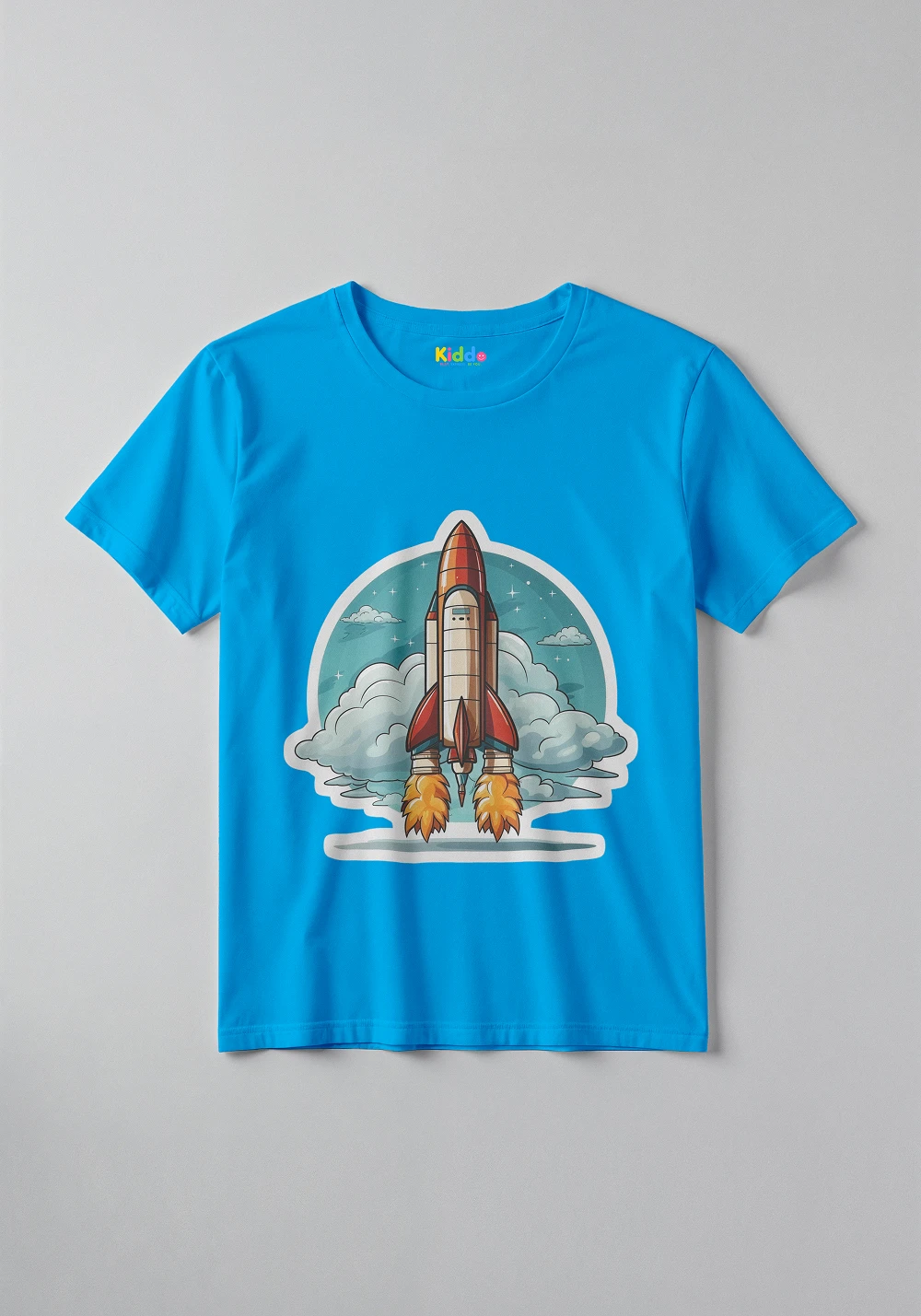 Space Rocket Kids Adventure Tee – Kids Graphic T-Shirts for Boys and Girls - Image 2